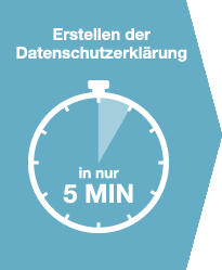 Generator Datenschutzerklaerung 5 Minuten